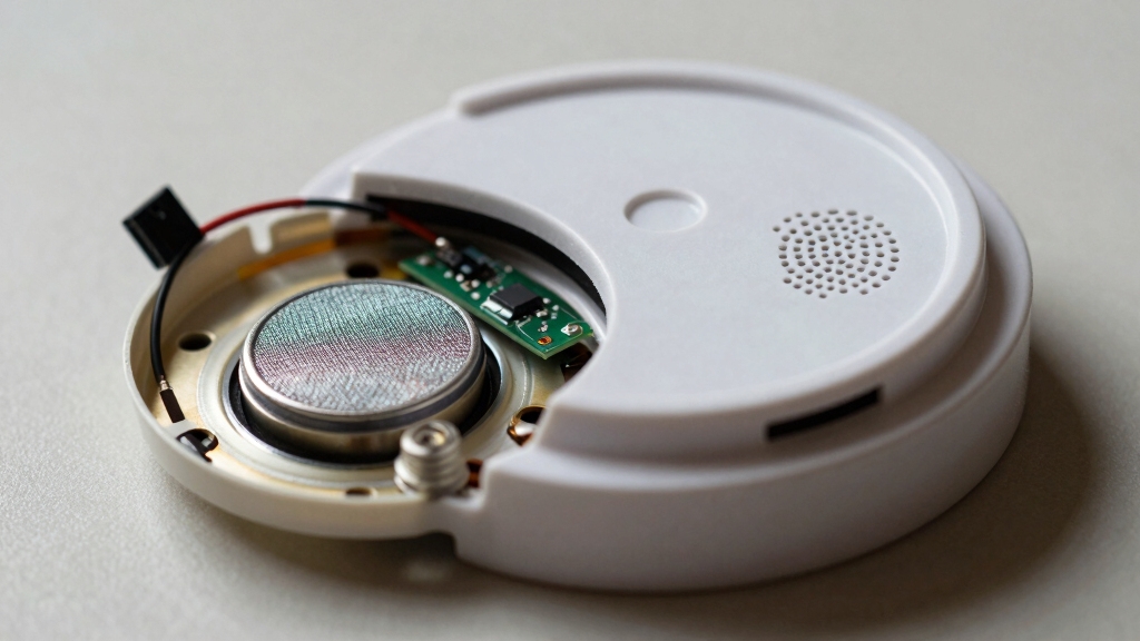 smoke detector internal component specifics