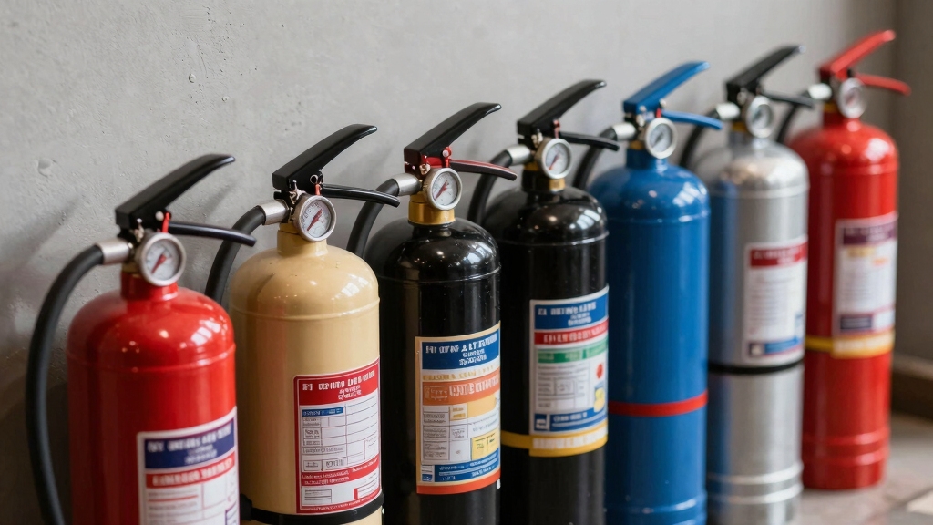 types of fire extinguishers
