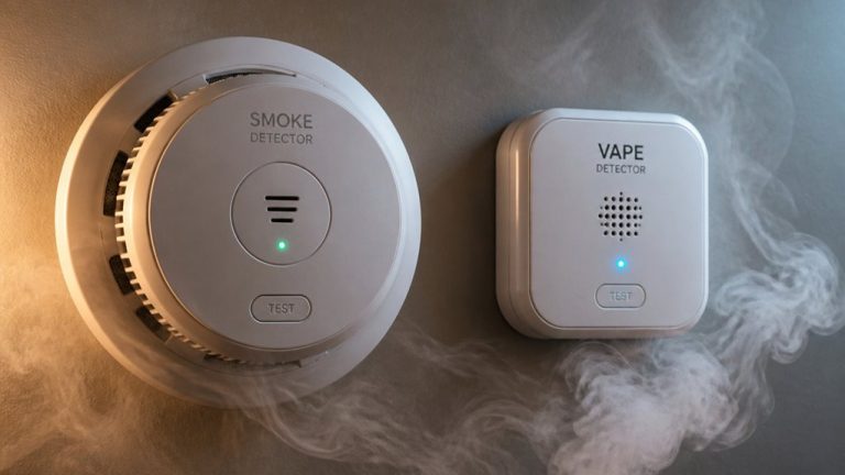 vape detector versus smoke detector