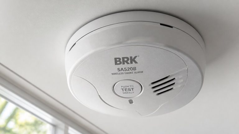 brk sa520b wireless smoke detector