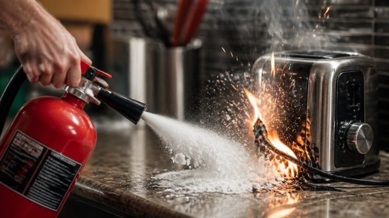 cut power use co2 extinguisher