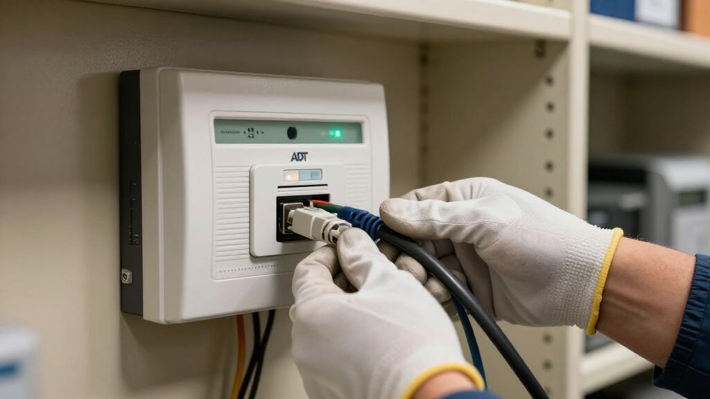 disconnect adt panel power