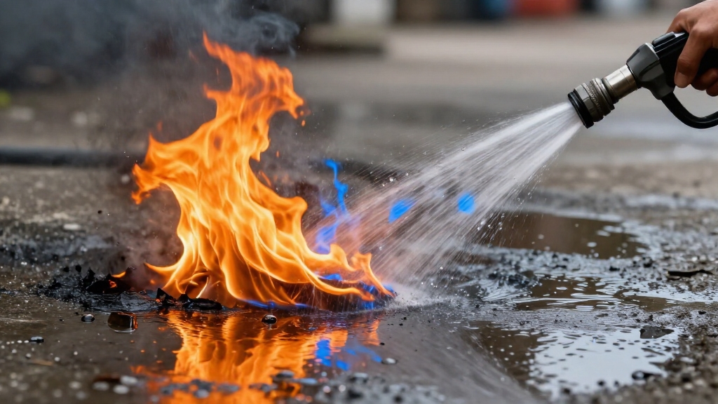 fires fueled by flammable liquids