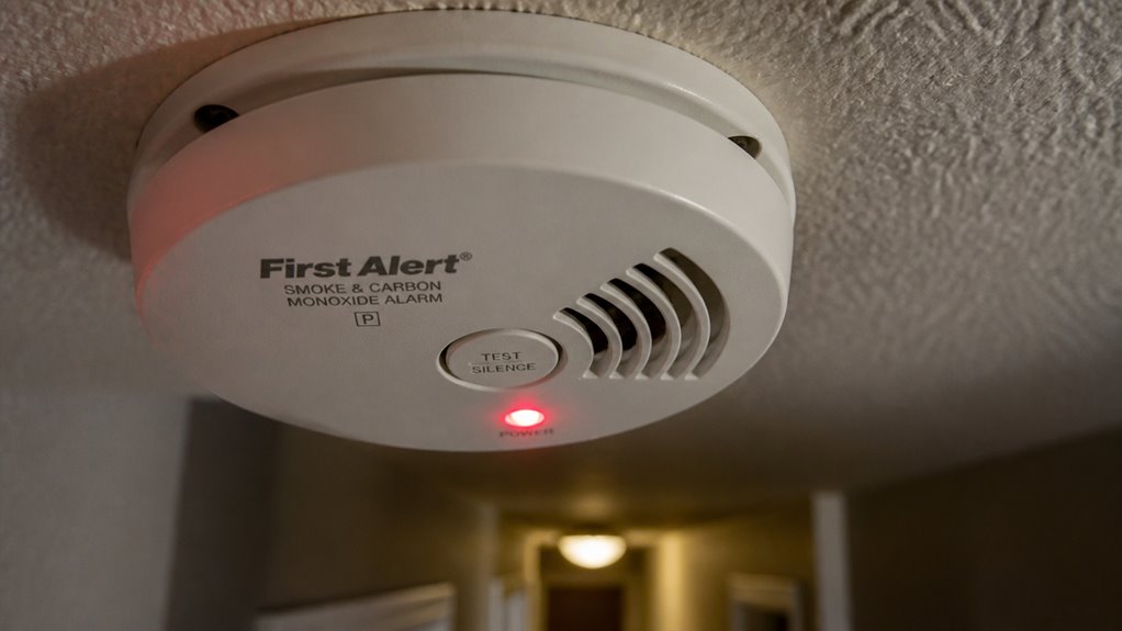 first alert blinking red