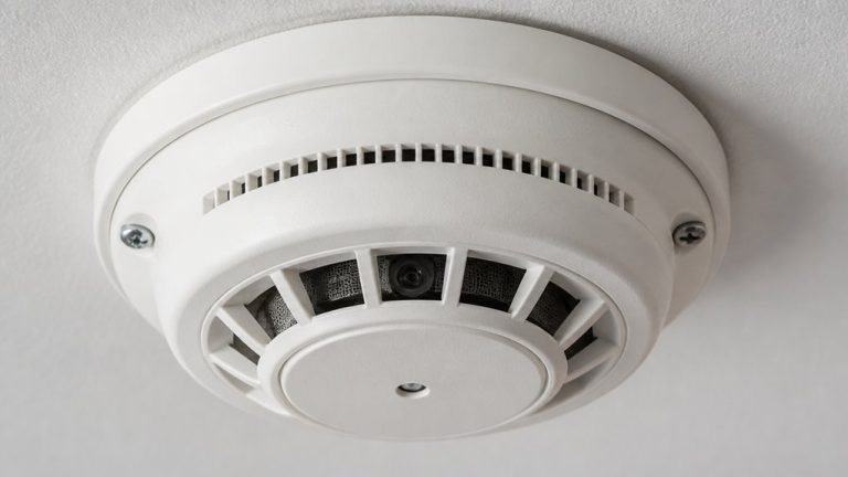 location of smoke sensor