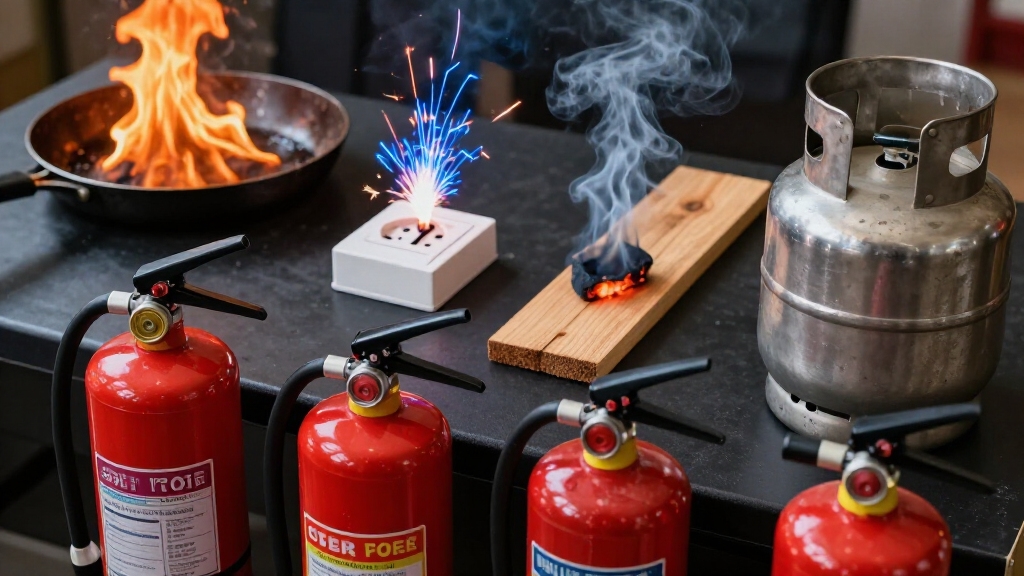 match extinguisher to fire class