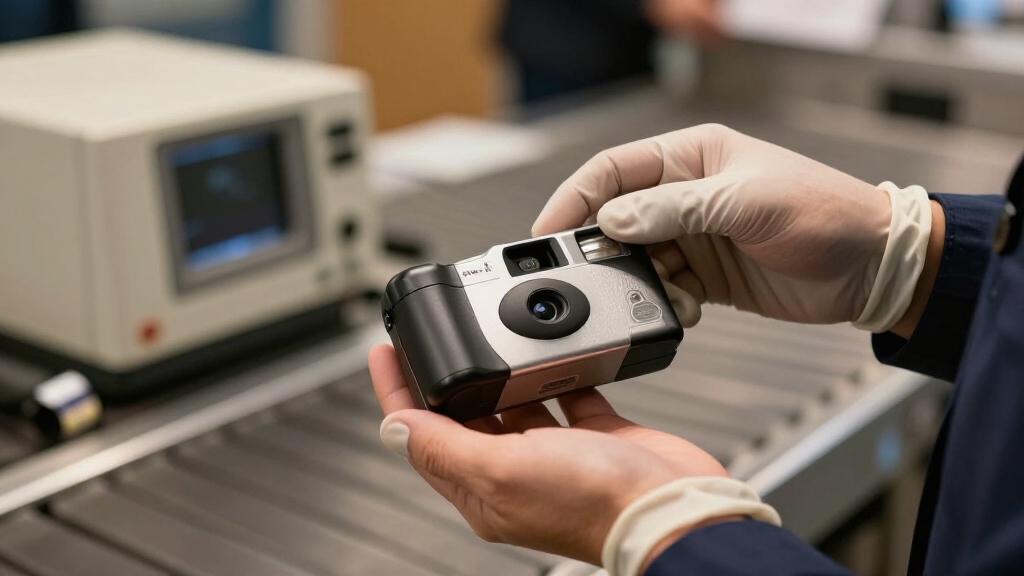 protect disposable film from scanners