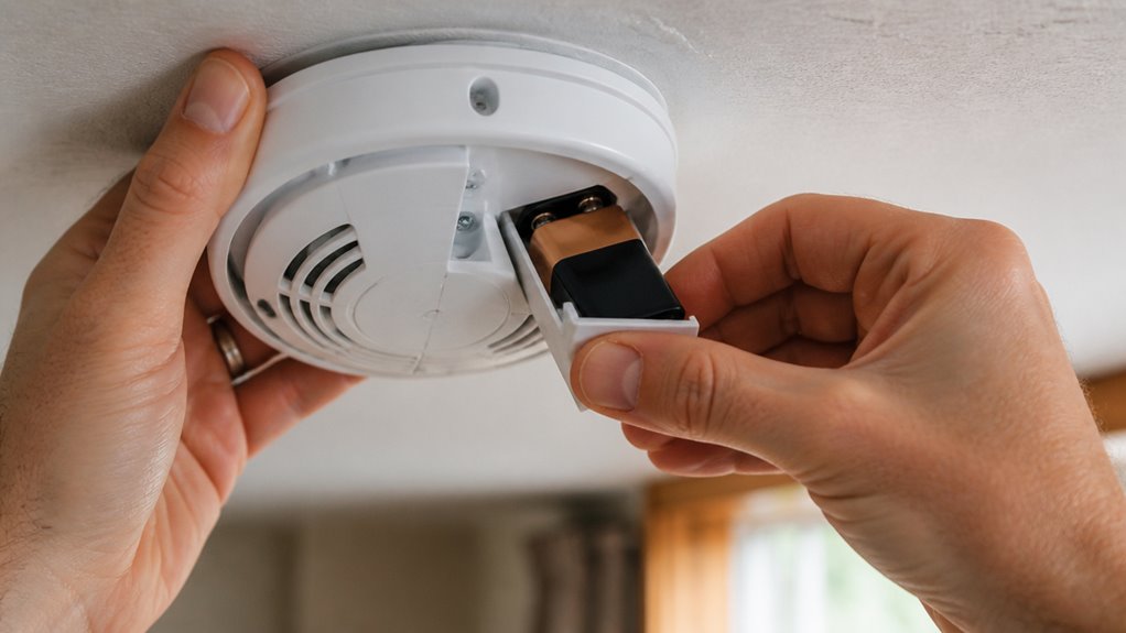replace adt smoke detector battery