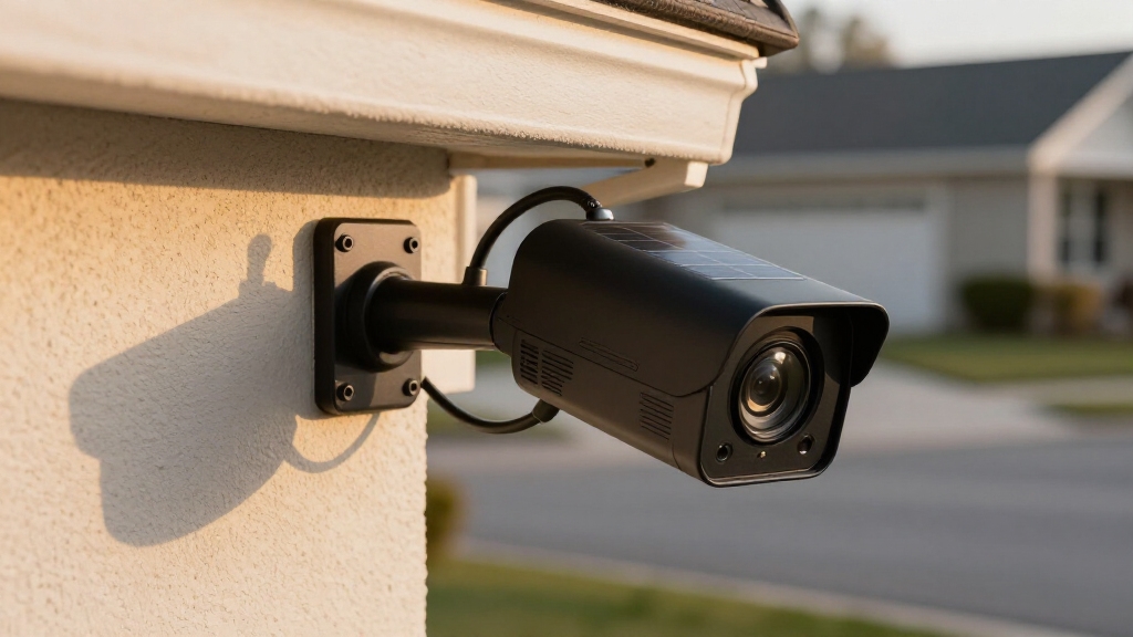 wire free solar camera options