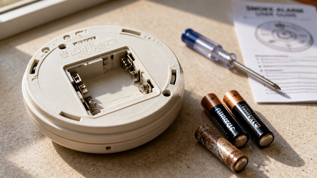 battery lifespan for smoke detector