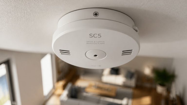 battery powered smart combo alarm