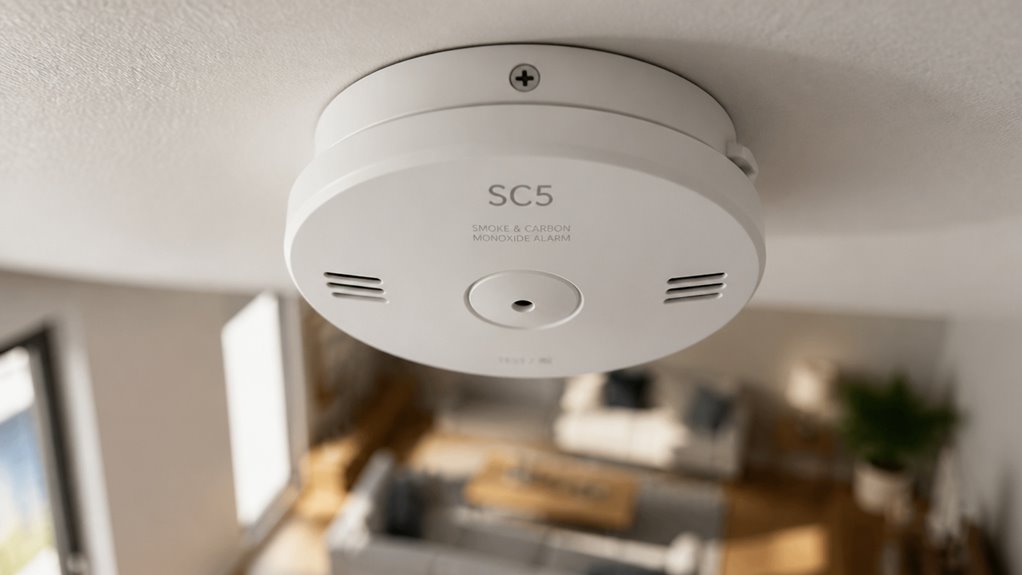 battery powered smart combo alarm