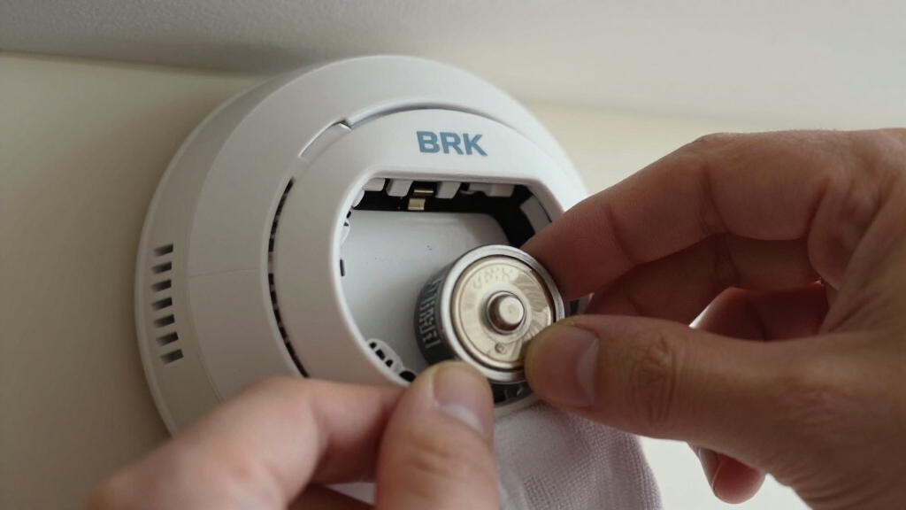 brk smoke alarm batteries