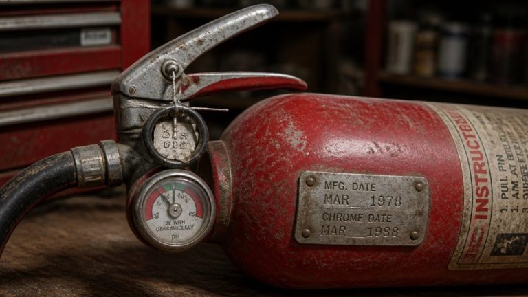 check extinguisher expiration date