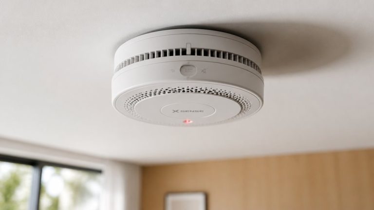 compact reliable smoke detector