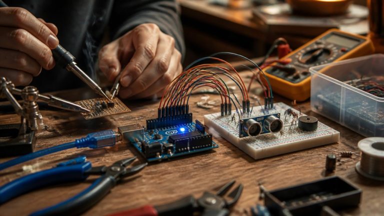 diy arduino home security