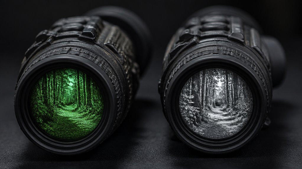 generation 2 versus 3 nightvision