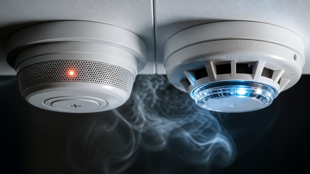 ionisation versus photoelectric smoke detectors