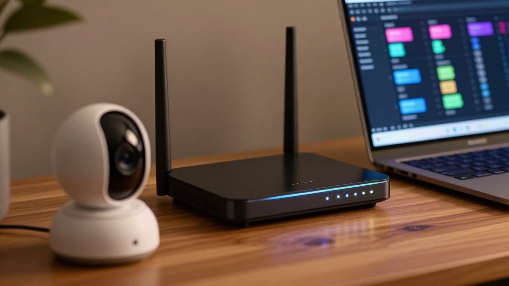 locate camera ip via router