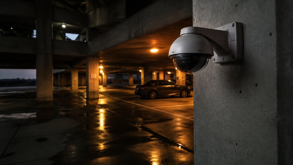 many parking garages do