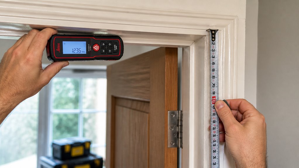 measure doorway width and height