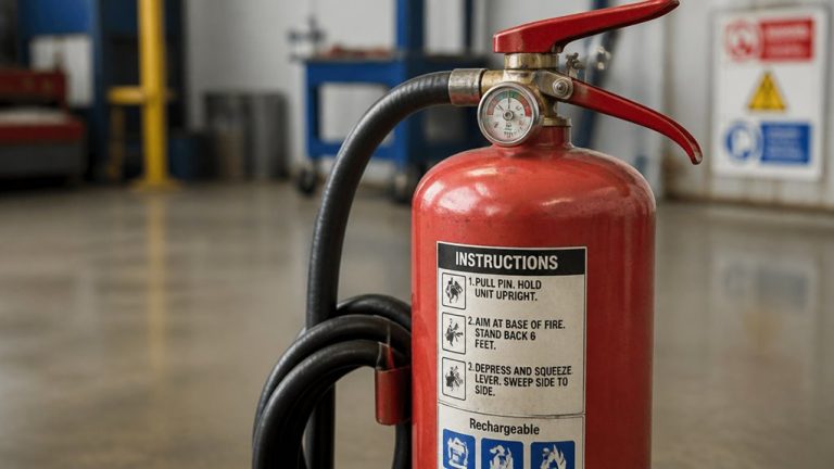 refillable portable fire extinguisher