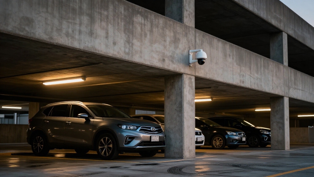 variable cctv coverage in garages