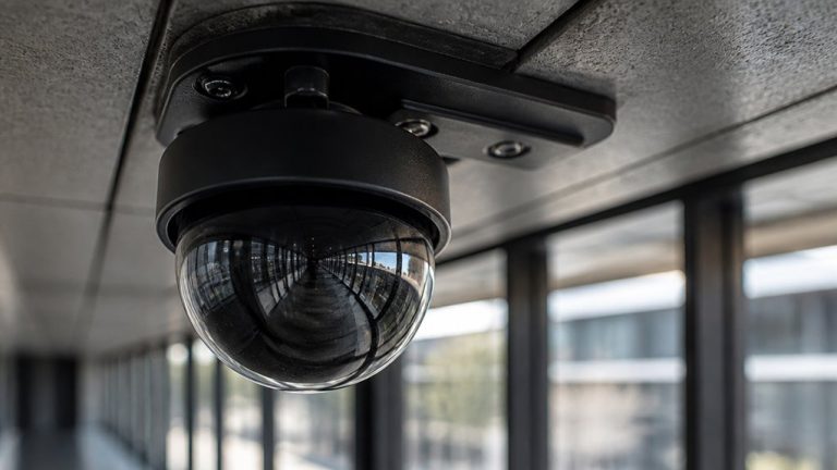wide angle indoor surveillance camera