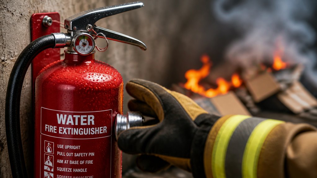 extinguishing class a fires