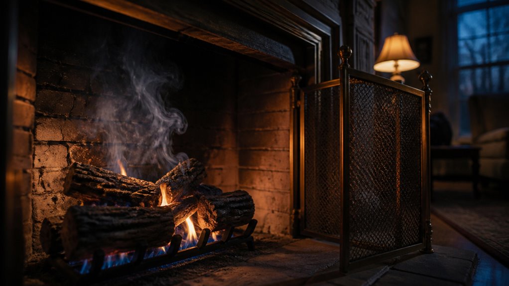 fireplace can emit carbon monoxide