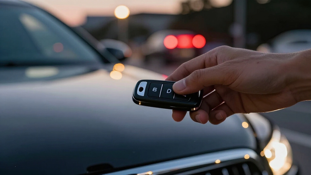 press key fob panic button