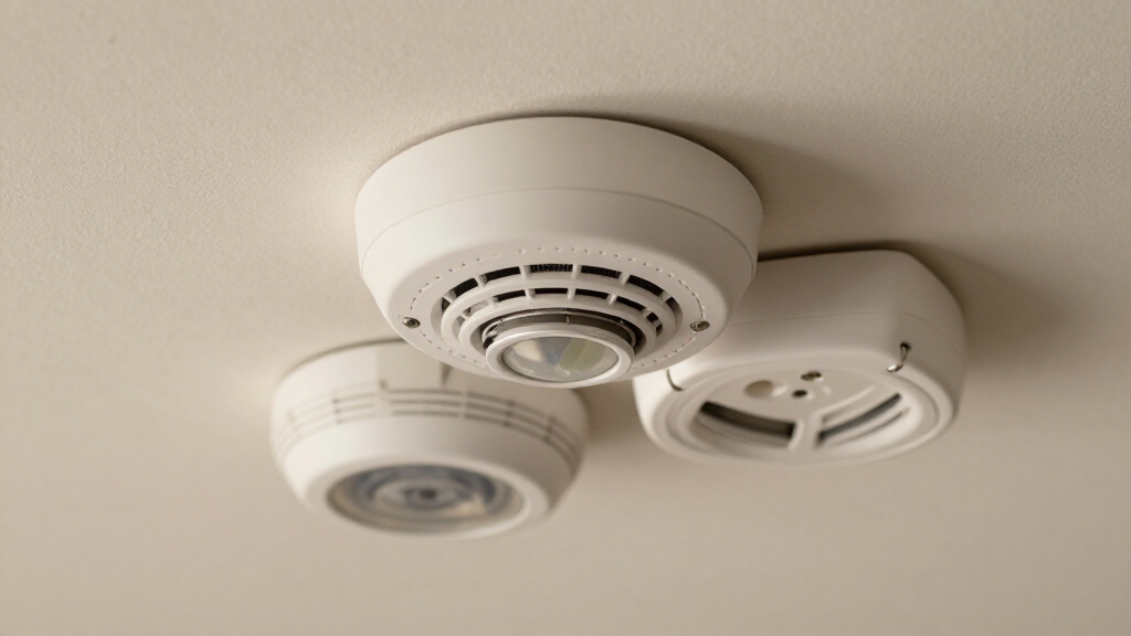 smoke alarms placement power sensors